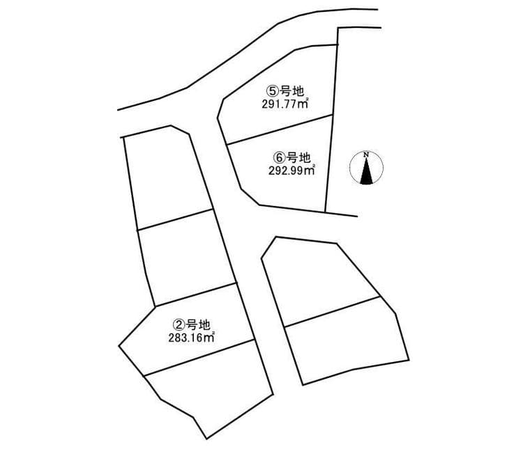 区画割り図
