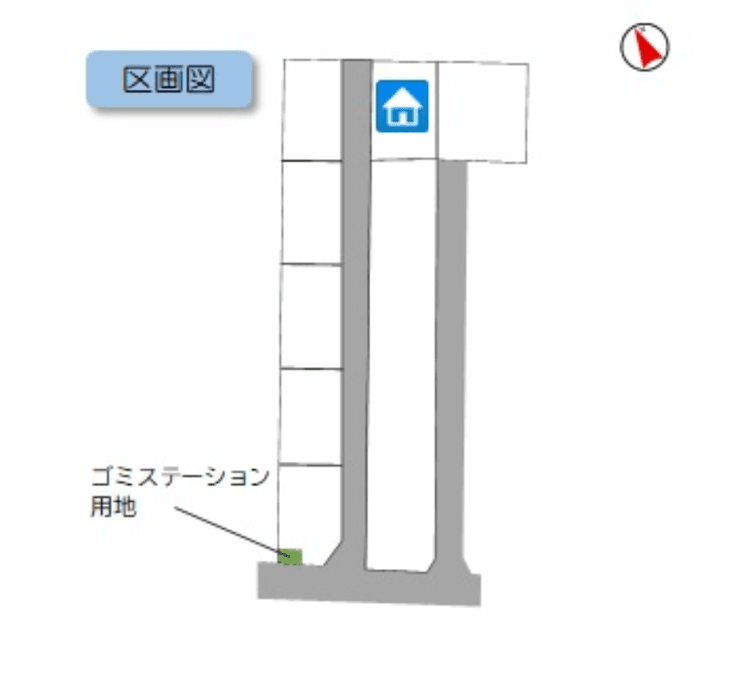 区画割り図