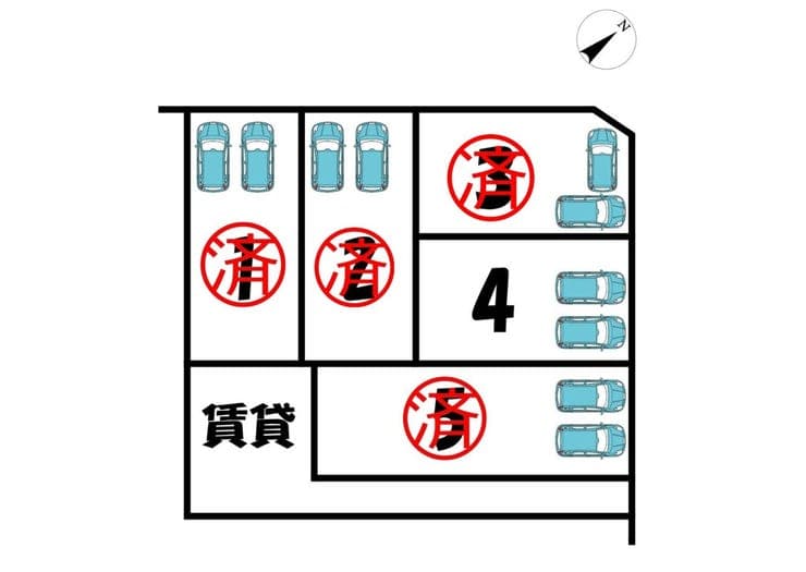 区画割り図