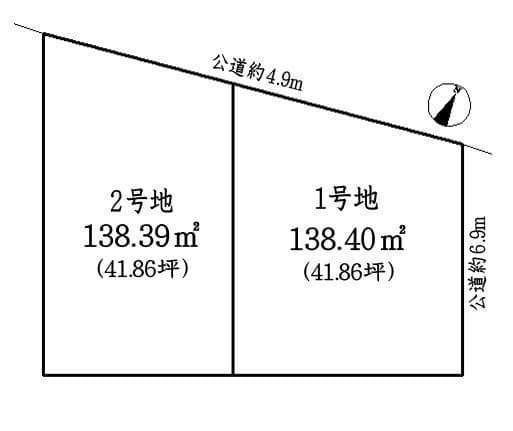 区画割り図