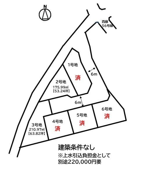 区画割り図