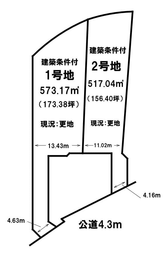 区画割り図