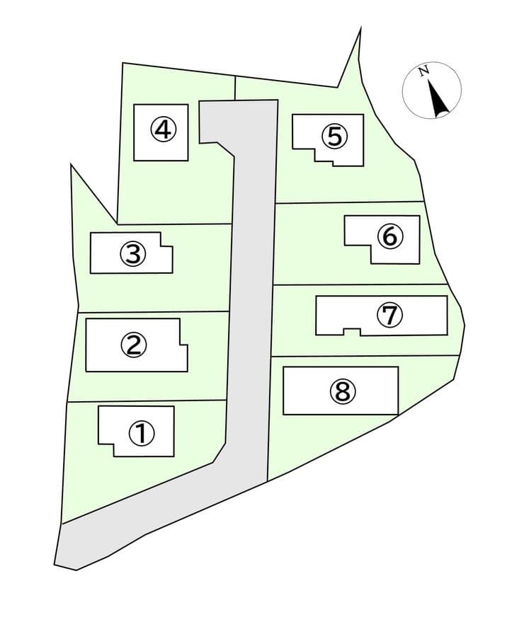 区画割り図