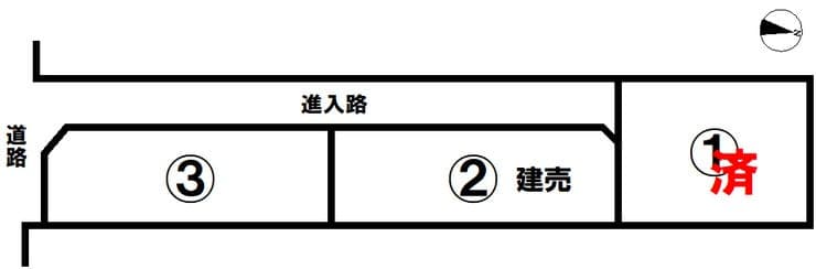 区画割り図