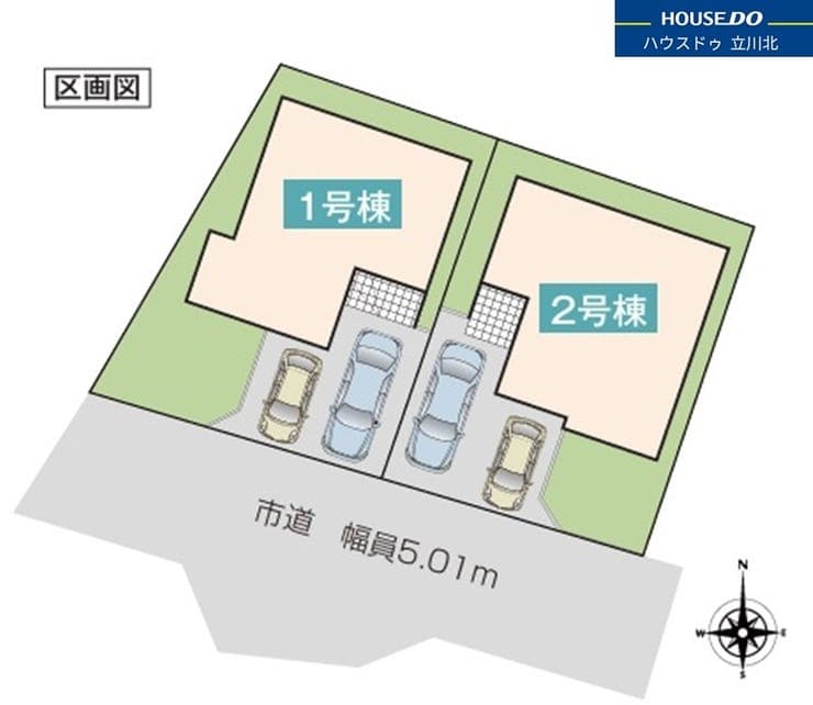 区画割り図