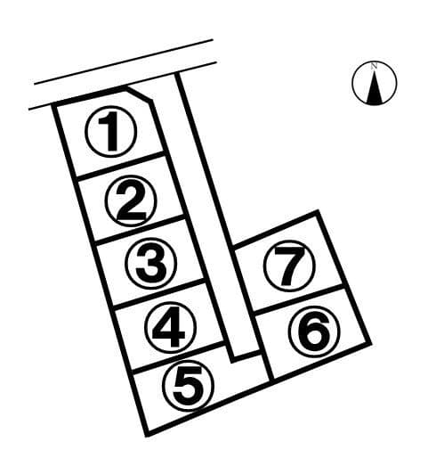 区画割り図