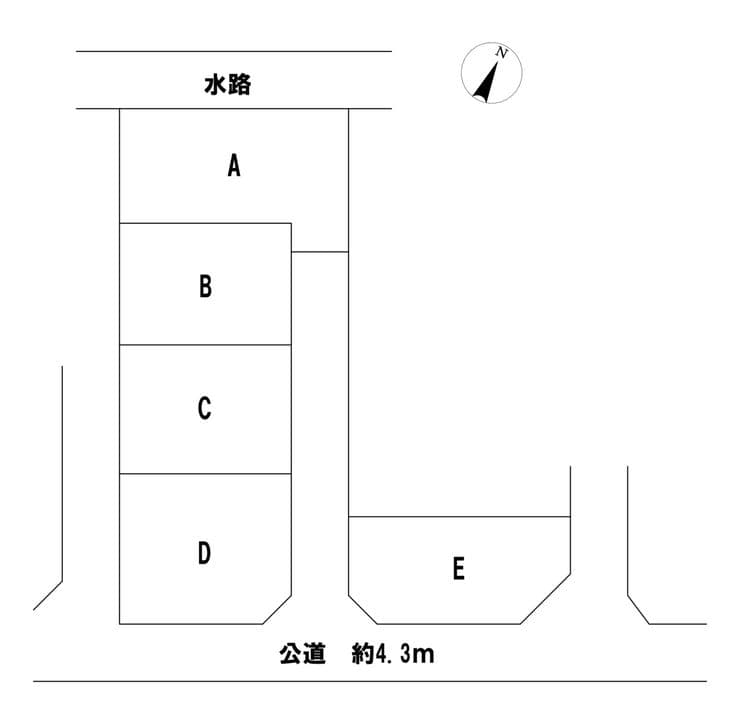 区画割り図