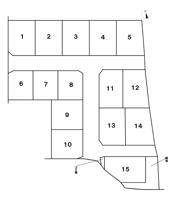 区画割り図