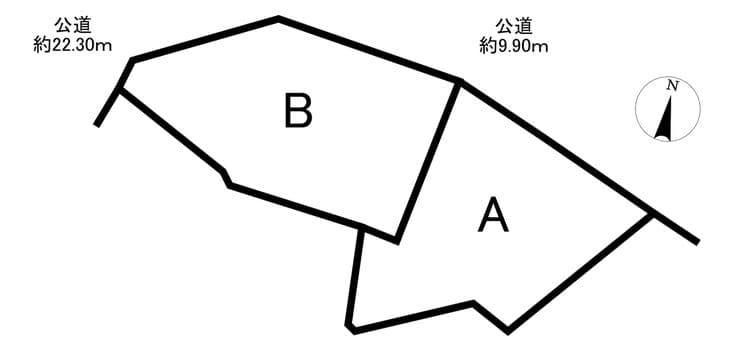 区画割り図