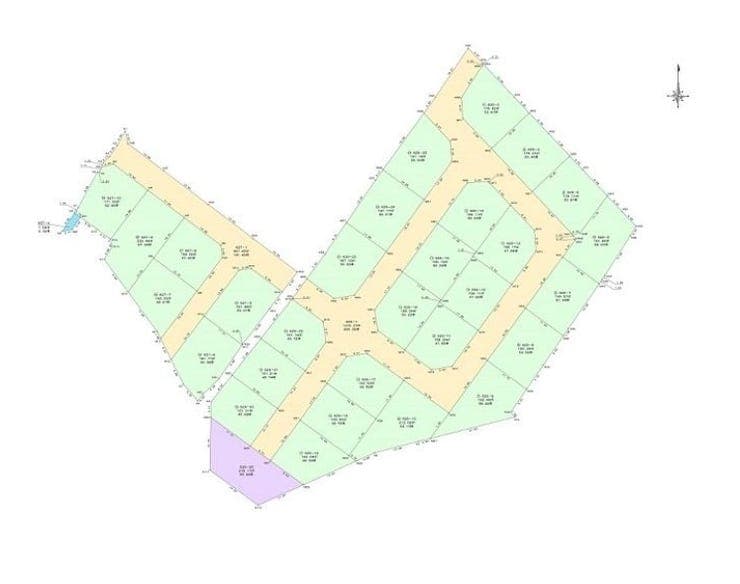 区画割り図