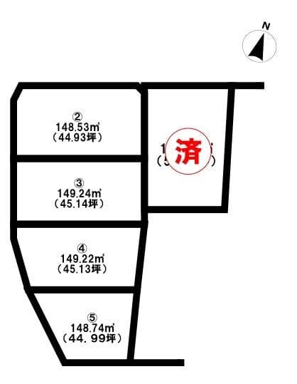 区画割り図