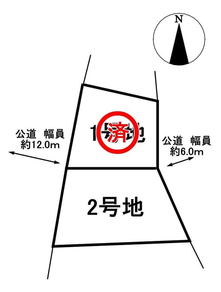 区画割り図