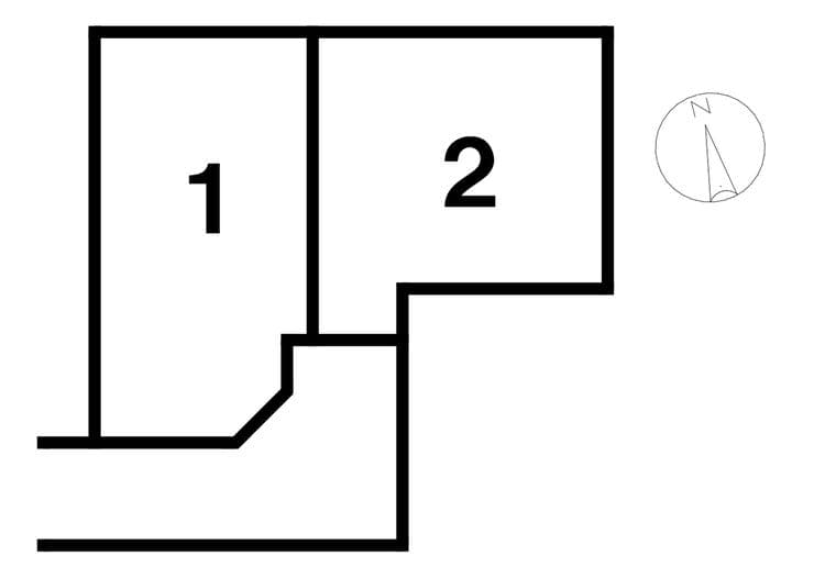 区画割り図