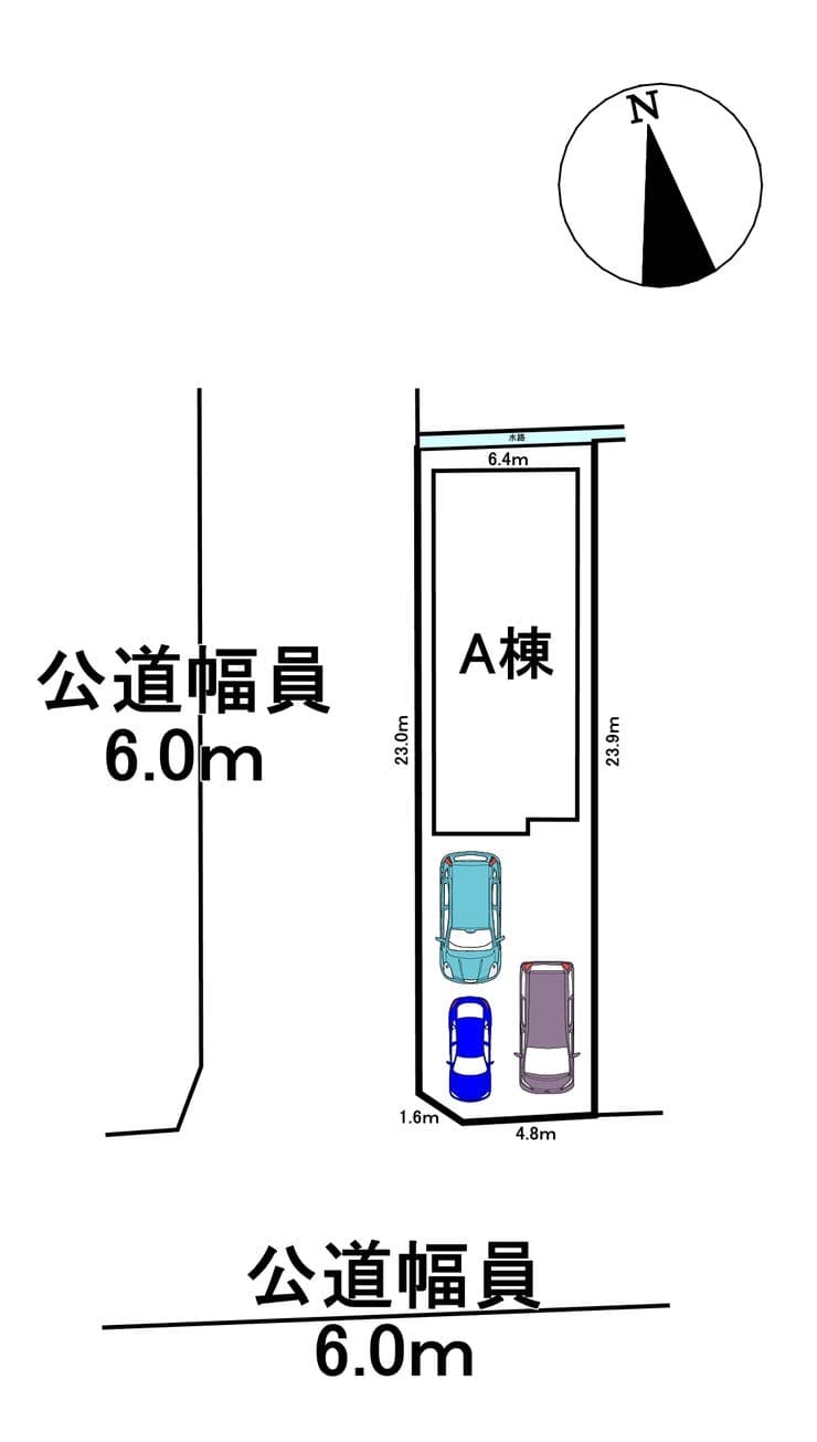 区画割り図