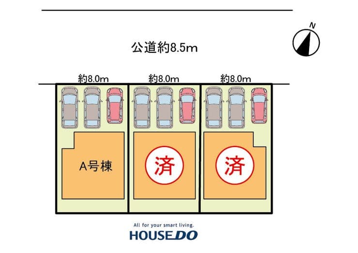 区画割り図