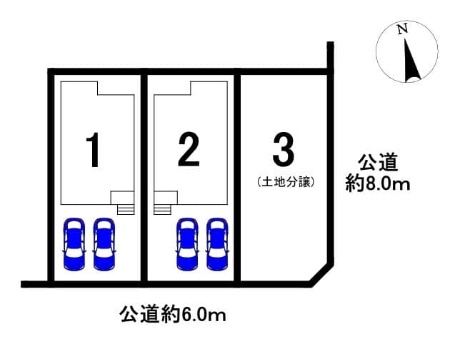 区画割り図