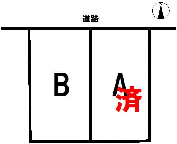 区画割り図