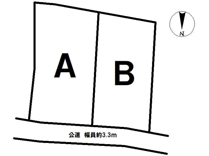 区画割り図