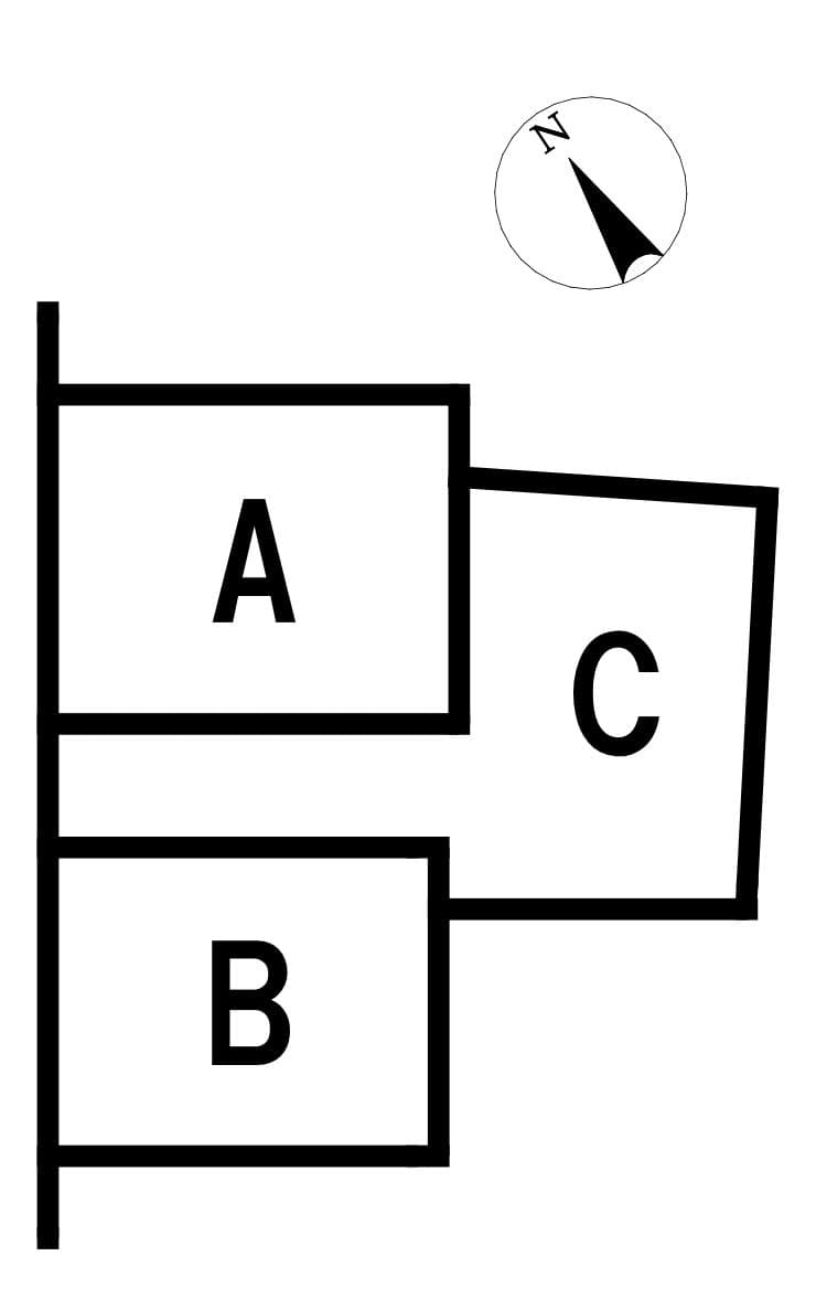 区画割り図