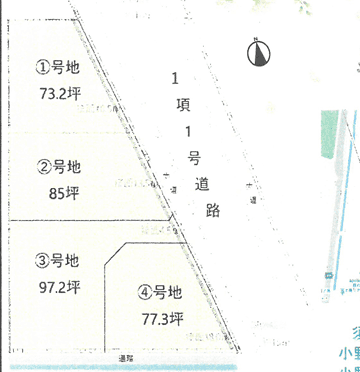 区画割り図
