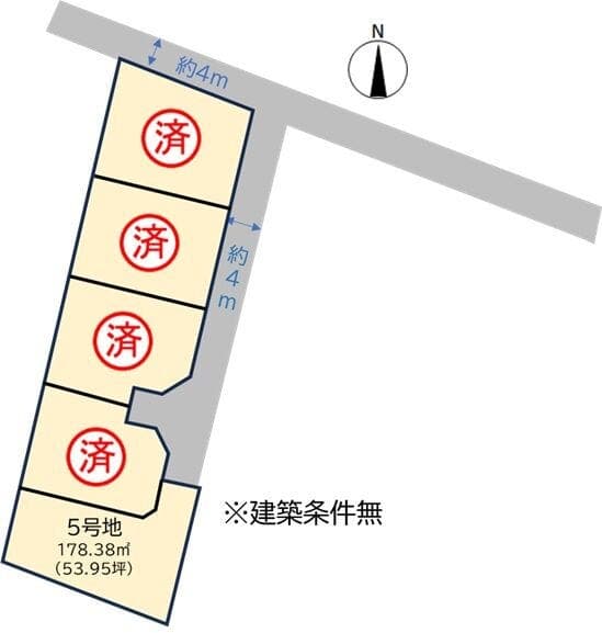 区画割り図