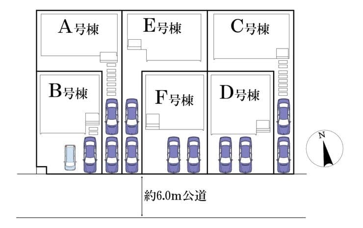 区画割り図