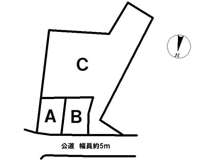 区画割り図