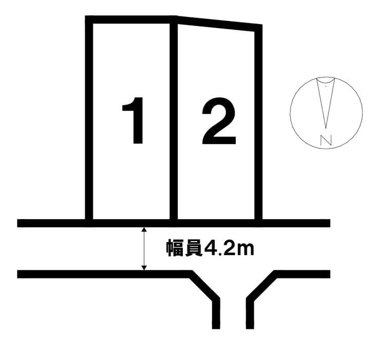 区画割り図