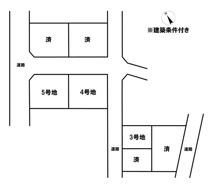 区画割り図
