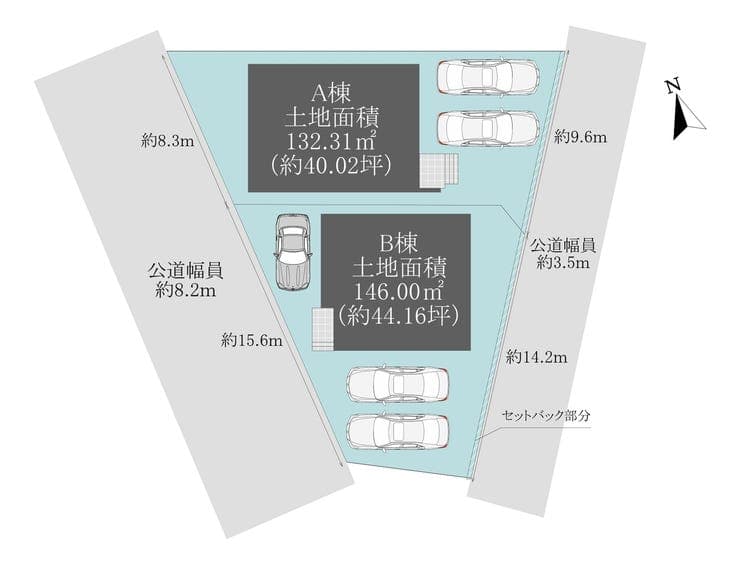 区画割り図