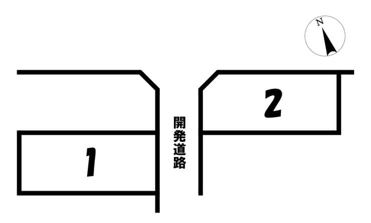 区画割り図