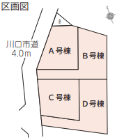 区画割り図