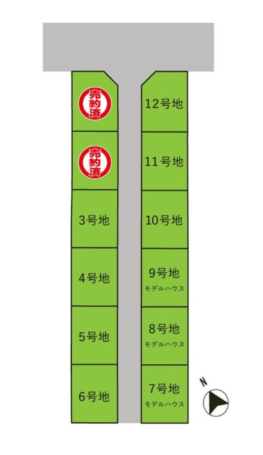 区画割り図