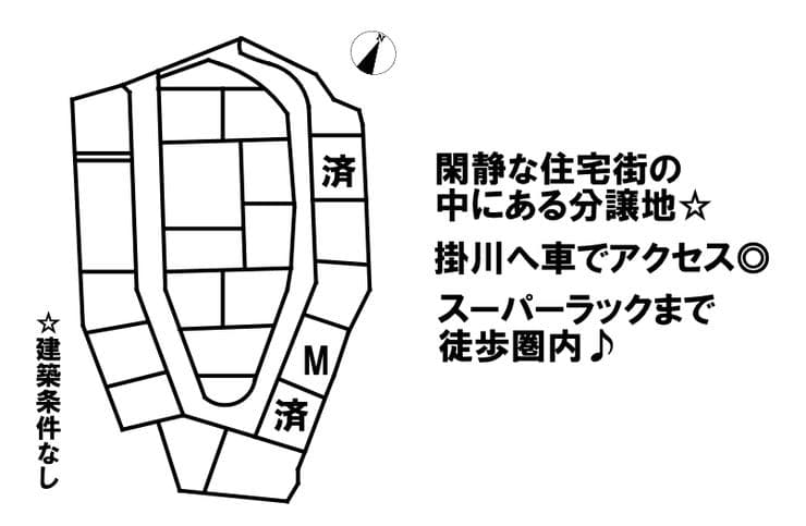 区画割り図