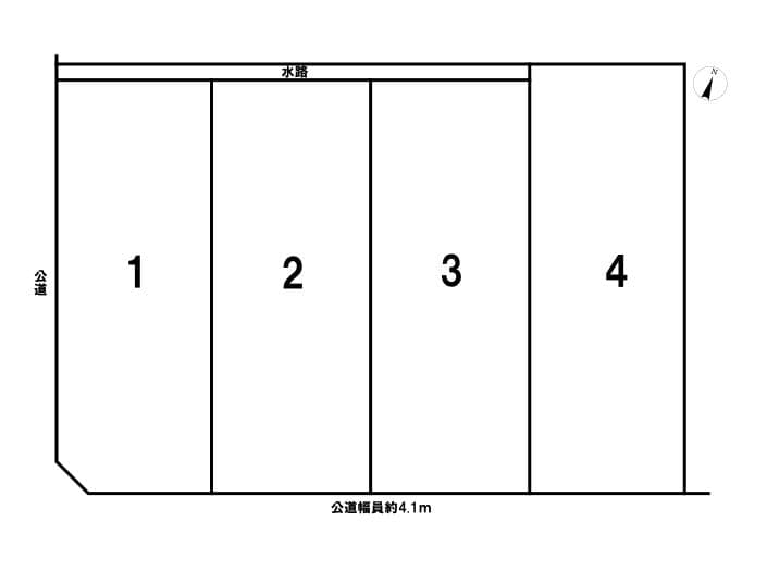 区画割り図