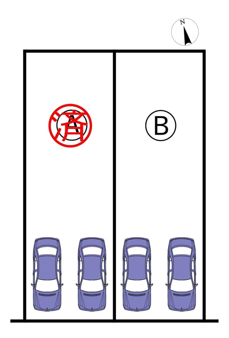 区画割り図