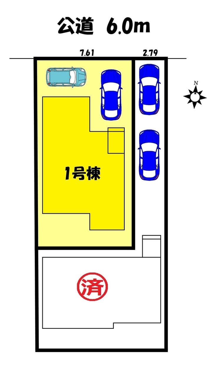 区画割り図