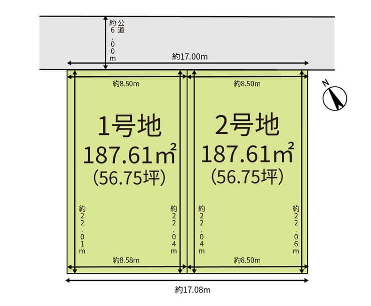 区画割り図