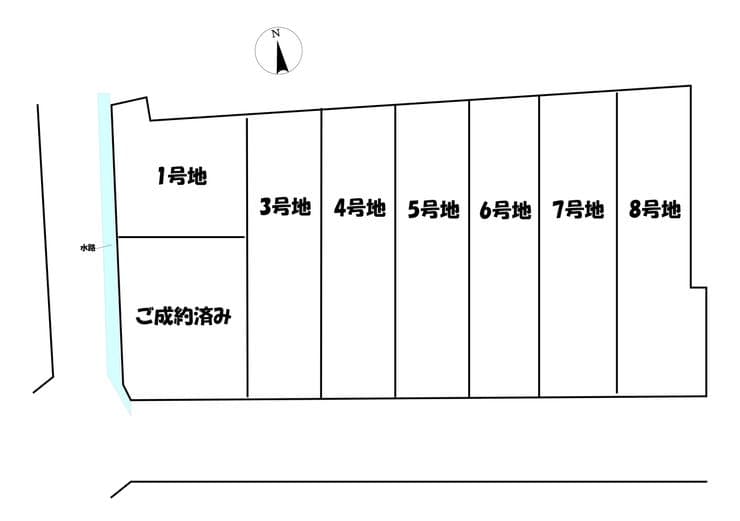 区画割り図
