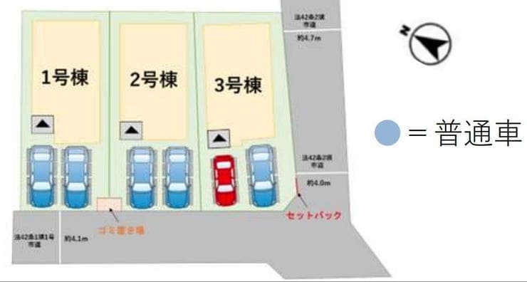 区画割り図