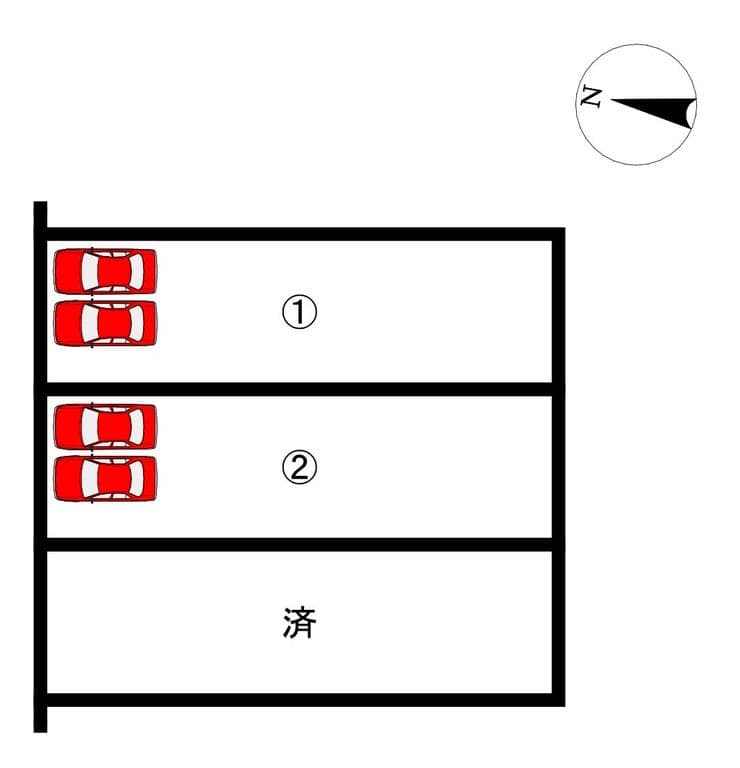 区画割り図