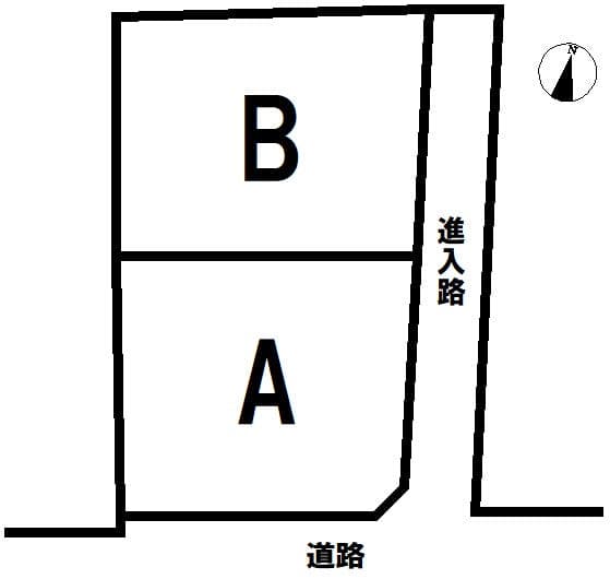 区画割り図