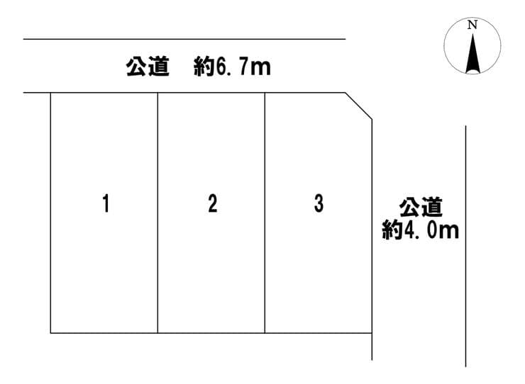 区画割り図