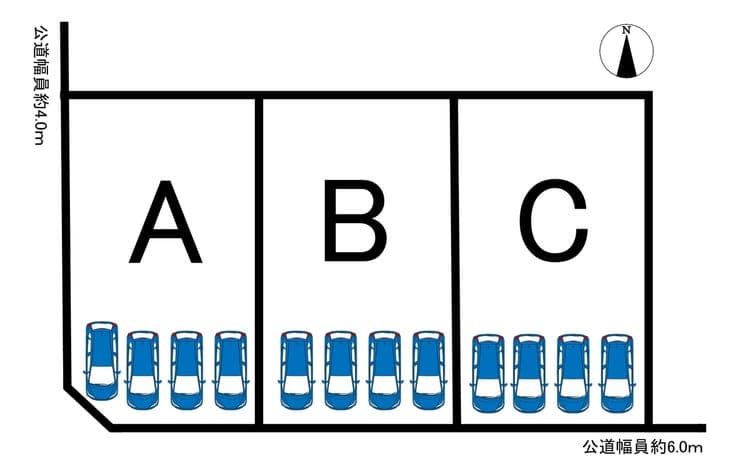 区画割り図