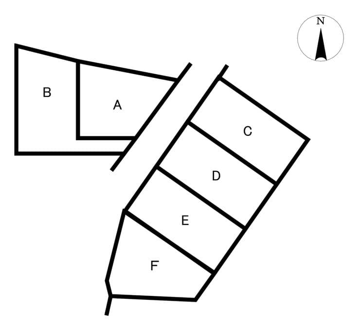 区画割り図