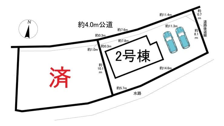 区画割り図