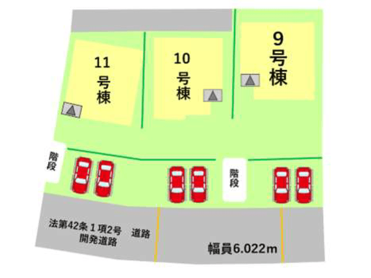区画割り図