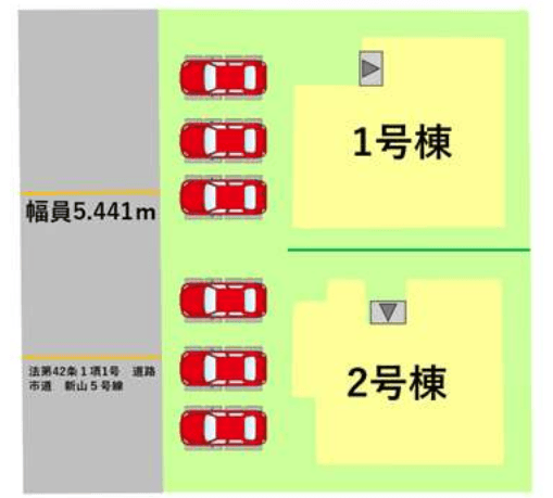 区画割り図