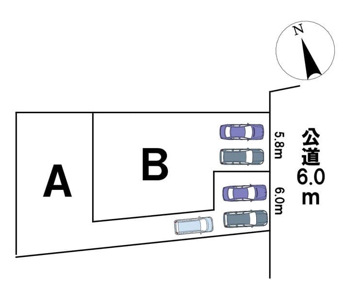 区画割り図