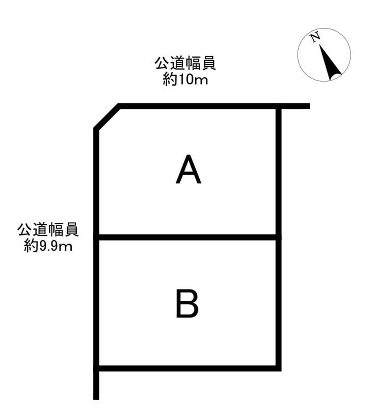 区画割り図